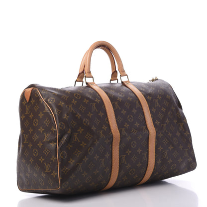 Louis Vuitton Monogram Keepall 50 2 of 17