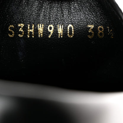 Valentino Garavani Calfskin Rockstud Loafers 38.5 Black 7 of 9