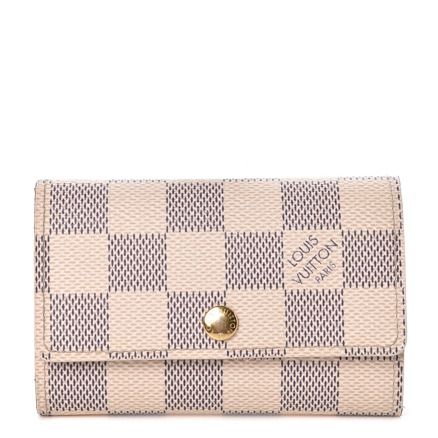 Louis Vuitton Damier Azur Multicles 6 Key Holder 1 of 6