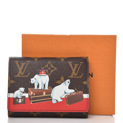 Louis Vuitton Monogram 2017 Christmas Animation Victorine Wallet 8 of 8