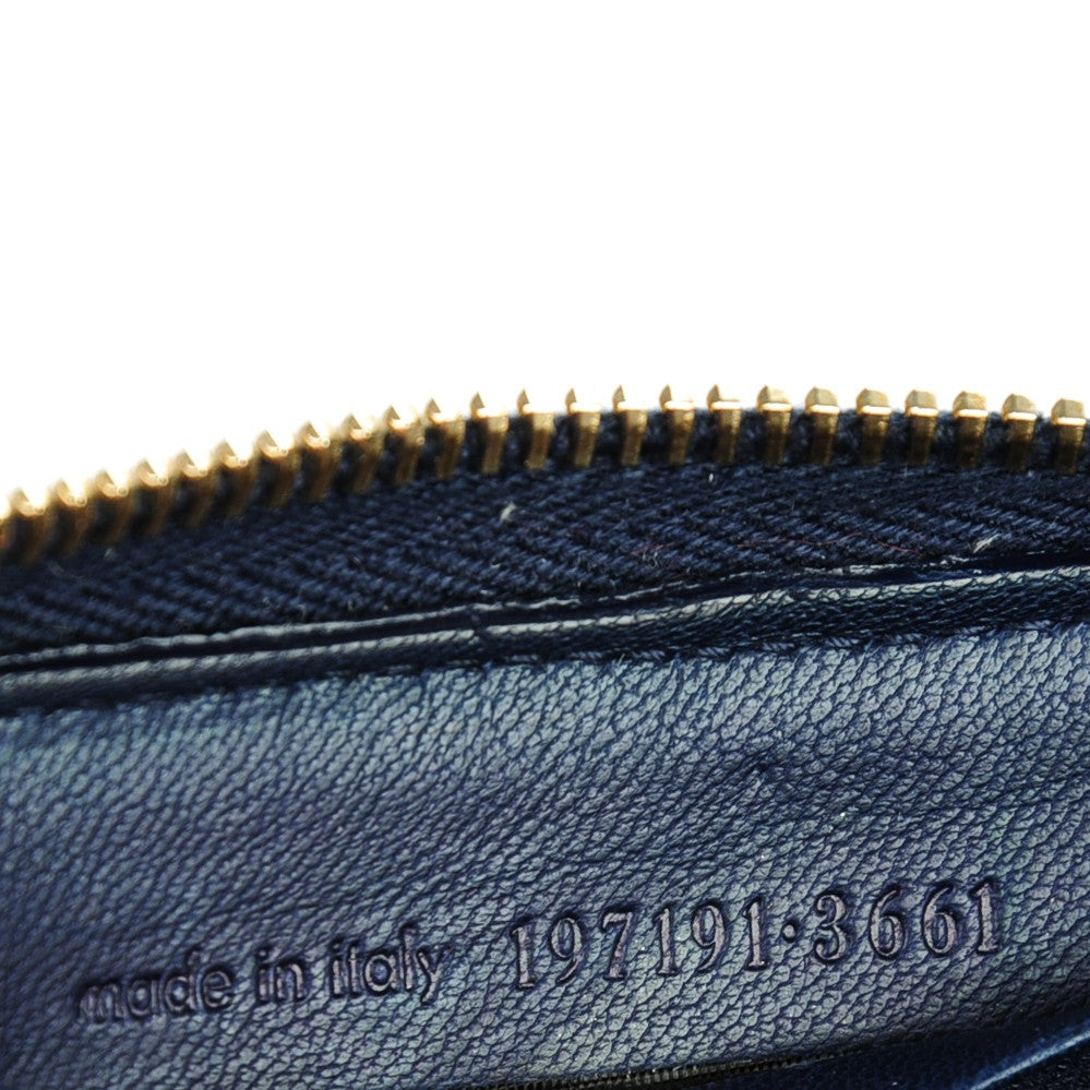 Patent Y Mail Zip Around Wallet Marine