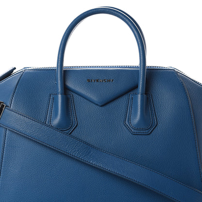 Givenchy Sugar Goatskin Medium Antigona Indigo Blue 6 of 8