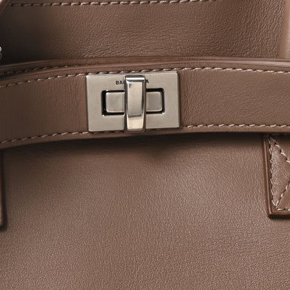 Balenciaga Smooth Calfskin Small Bel Air Carry All Bag Taupe Taupe 8 of 10