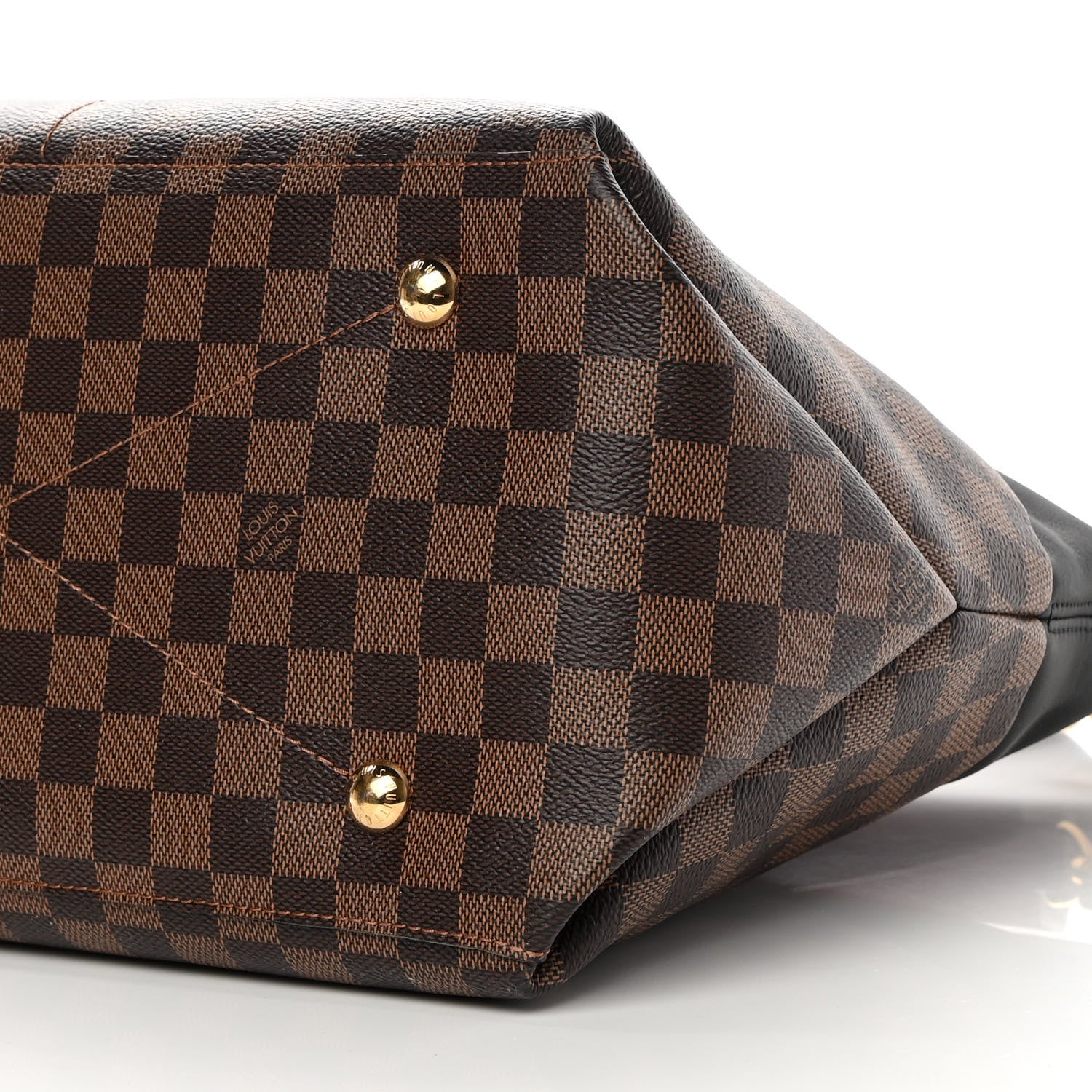 Louis Vuitton Damier Ebene Calfskin Maida Black 10 of 15