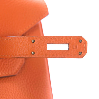 Hermes Togo Birkin 35 Orange 9 of 10