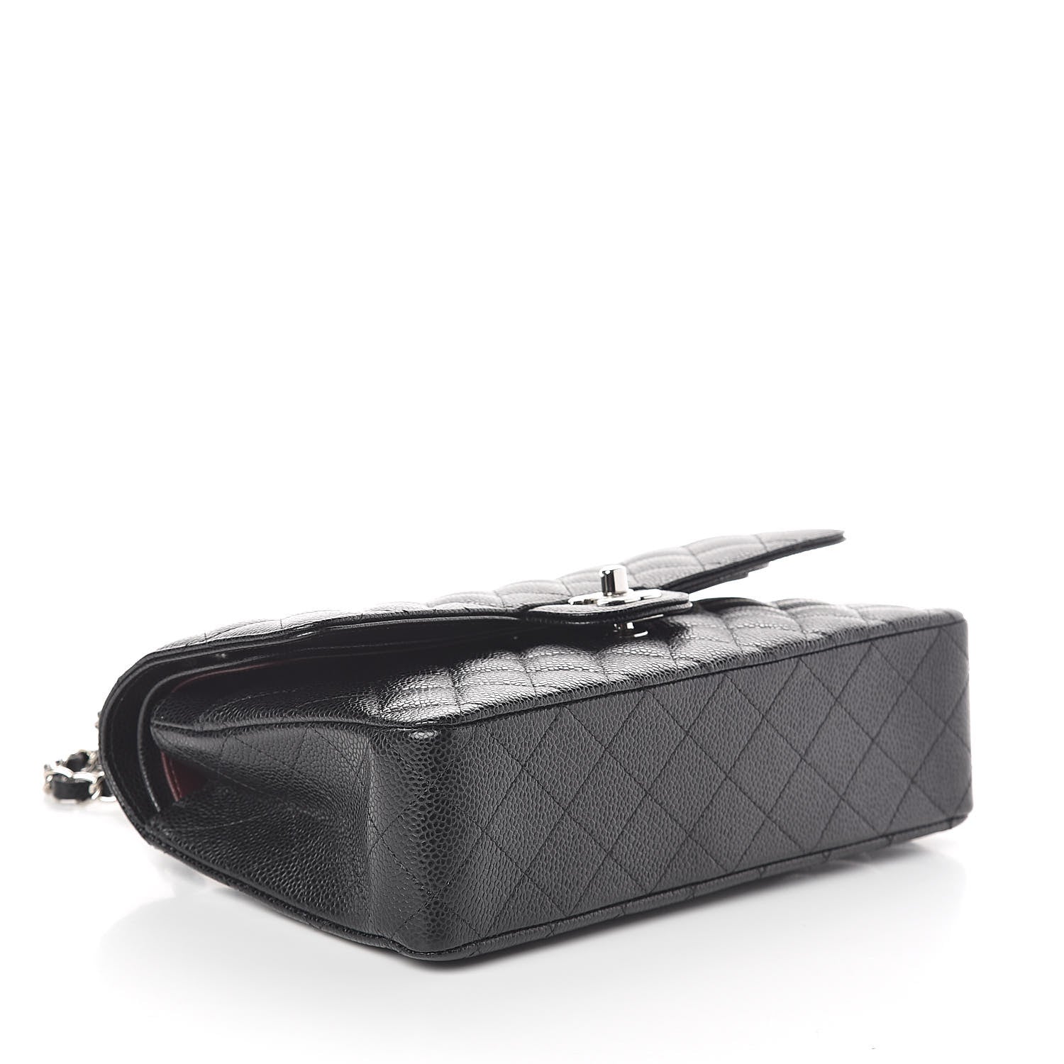 Chanel Caviar Quilted Medium Double Flap Black 4 of 9