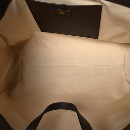 Valentino Garavani Raffia Calfskin Vlogo Tote Naturale Fondant 5 of 9