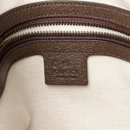 Gucci GG Supreme Monogram Web Ophidia Messenger Bag Brown 6 of 12