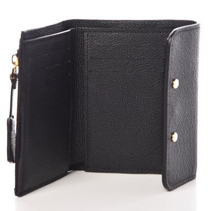 Louis Vuitton Empreinte Pont-Neuf Compact Wallet Black 5 of 6