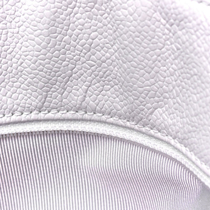 Chanel Caviar Flap Shoulder Bag White 11 of 12