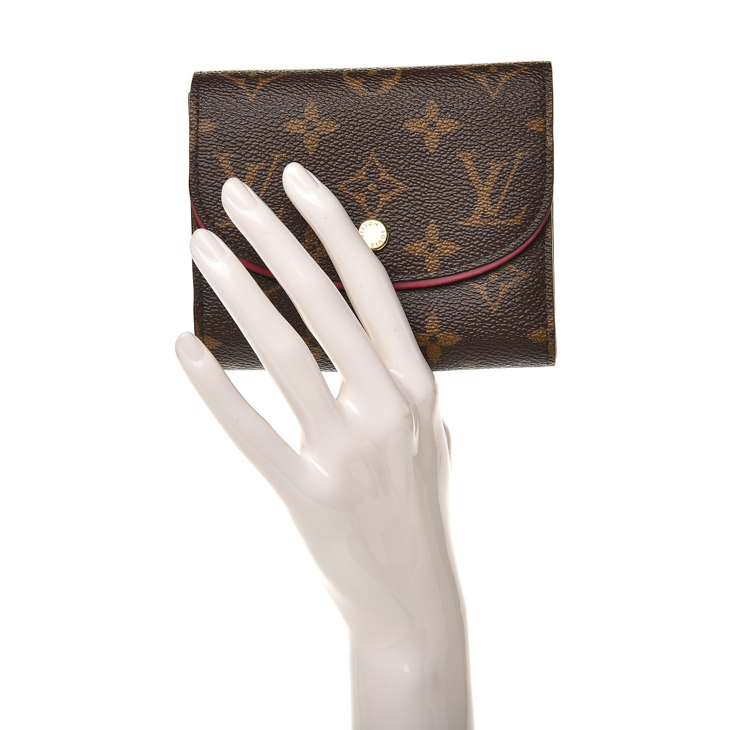 Monogram Ariane Compact Wallet Fuchsia