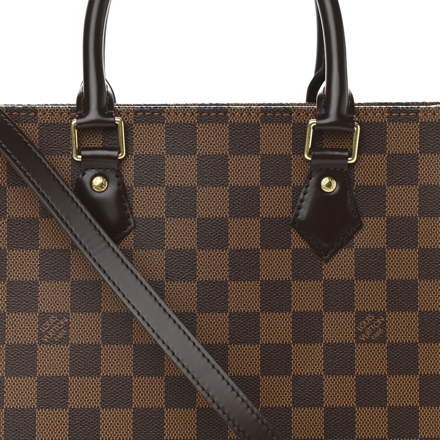 Damier Ebene Sac Plat PM