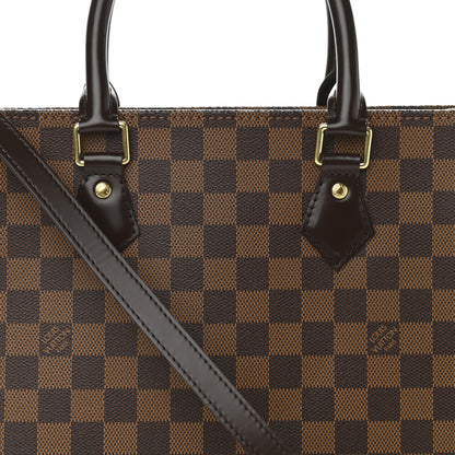 Louis Vuitton Damier Ebene Sac Plat PM 8 of 10