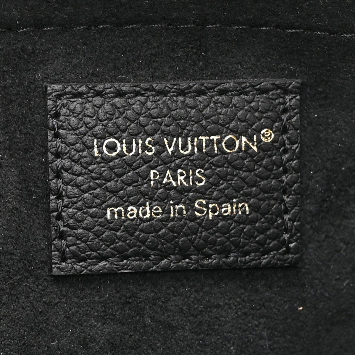 Louis Vuitton Empreinte Pochette Felicie Chain Wallet Black 7 of 10