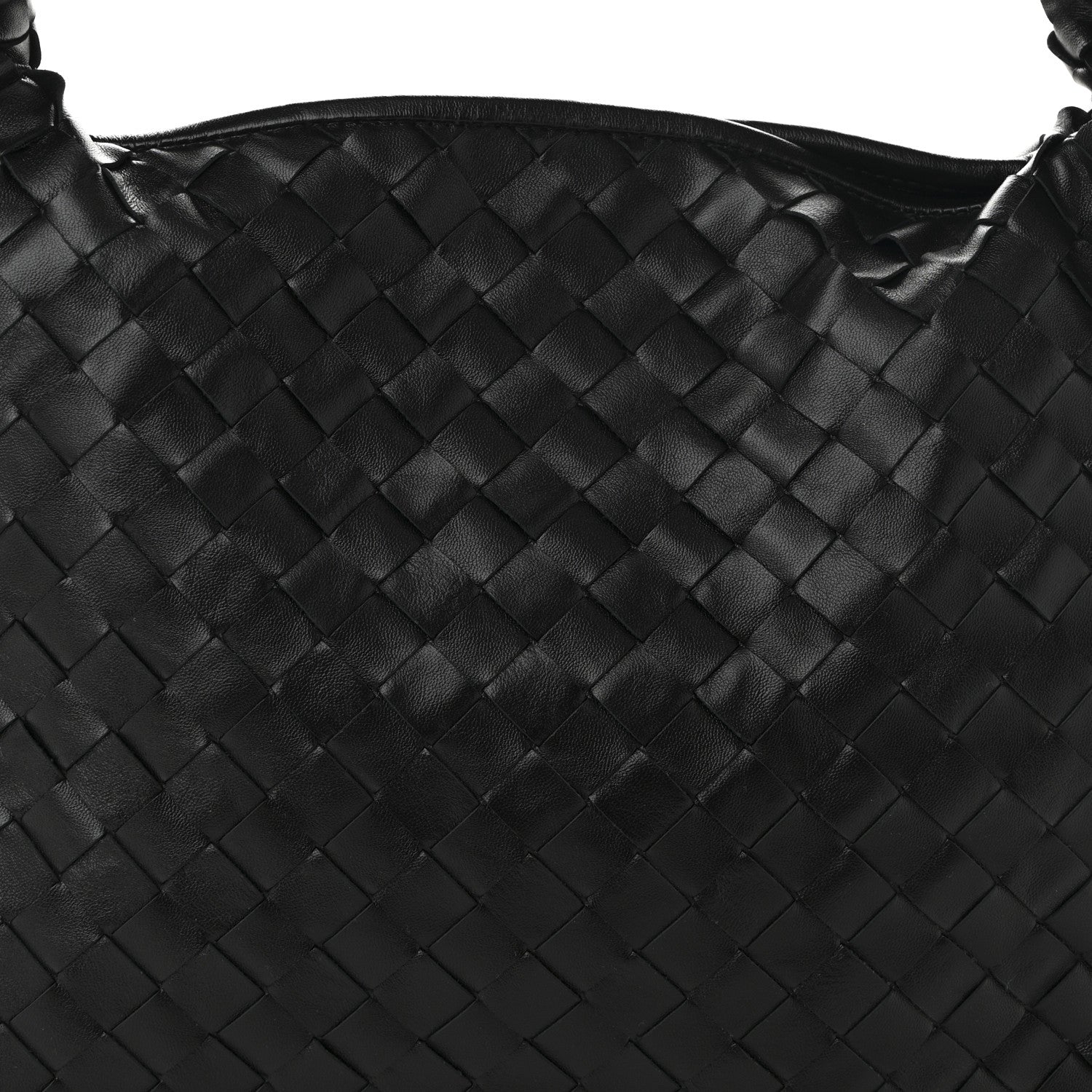 Bottega Veneta Calfskin Intrecciato Small Hop Black 8 of 10