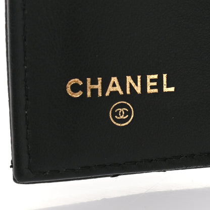 Chanel Caviar Quilted Small Golden Class Flap Wallet Black 6 of 7