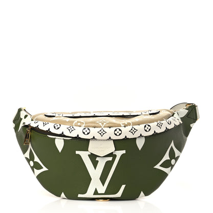 Louis Vuitton Monogram Giant Bumbag Kaki Beige 1 of 9