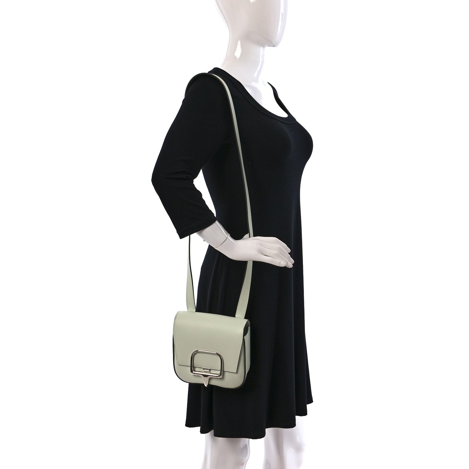 Hermes Epsom Mini Della Cavalleria Vert Fizz 2 of 8