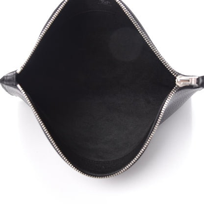 Hermes Togo Medium Bazar Pouch Black 5 of 9