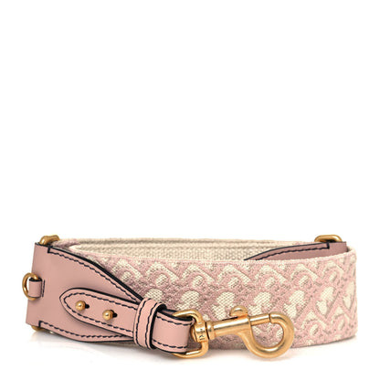 Christian Dior Oblique Adjustable Shoulder Strap Rose Des Vents 1 of 5