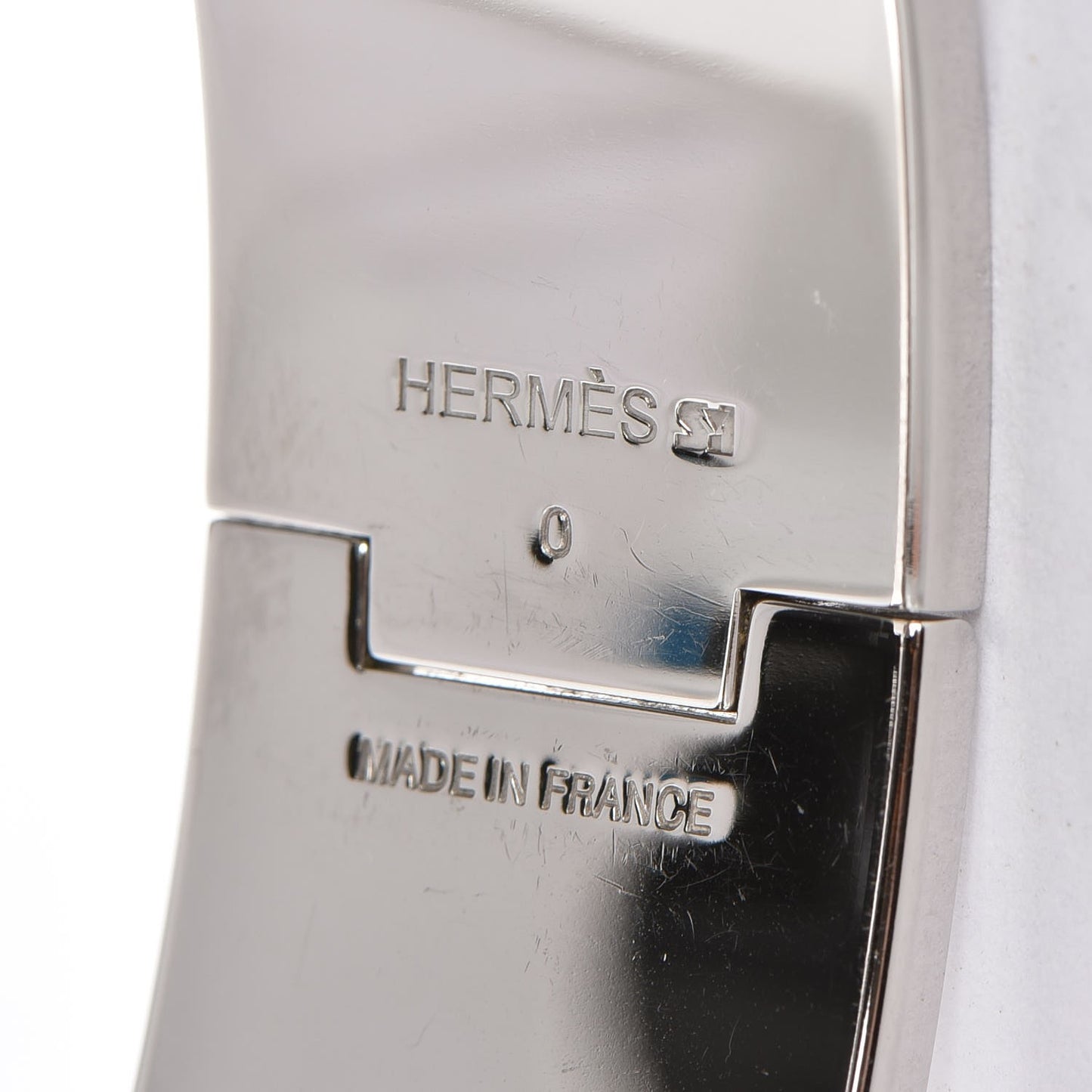 Enamel Wide Clic Clac H Bracelet GM Black
