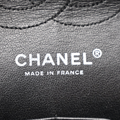 Chanel Patent Quilted Medium Double Flap Black 6 of 11