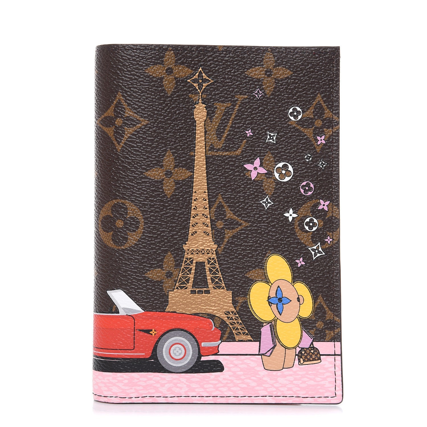 Louis Vuitton Monogram 2019 Christmas Animation Passport Cover Rouge 1 of 8