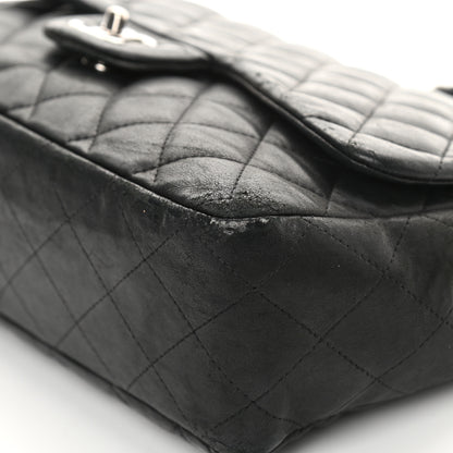 Chanel Lambskin Quilted Jumbo Single Flap Black 10 of 17