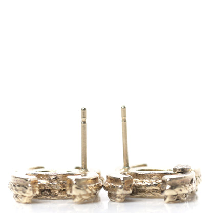 Chanel Braided CC Earrings Gold 3 of 4