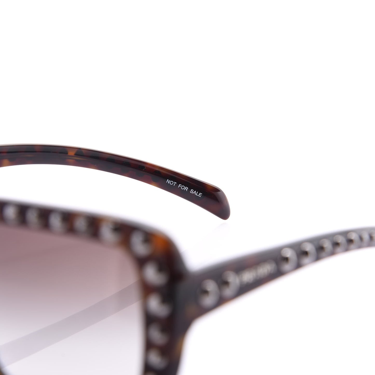 Square Studded Ornate Sunglasses SPR 30Q Tortoise