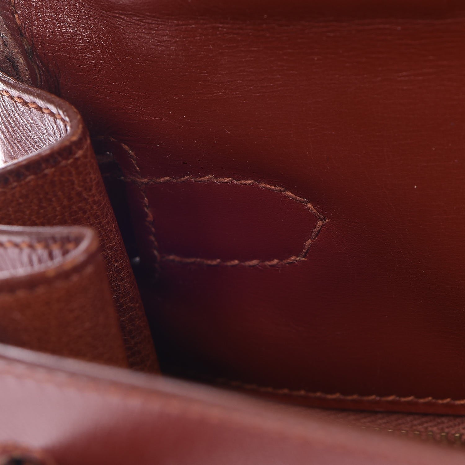 Hermes Box Kelly Retourne 28 Rouge H 13 of 37