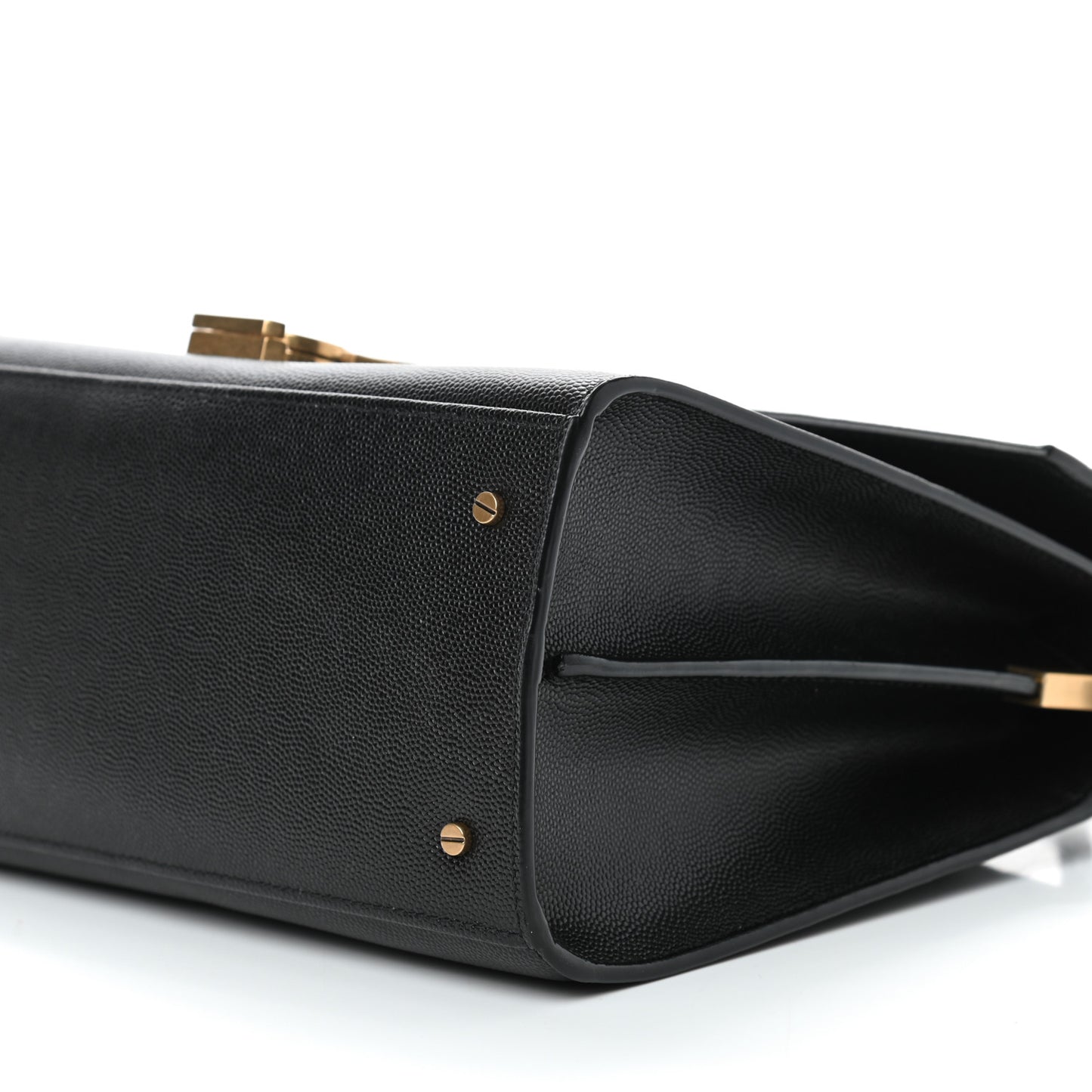 Grain de Poudre Medium Classic Monogram Cassandra Top Handle Black