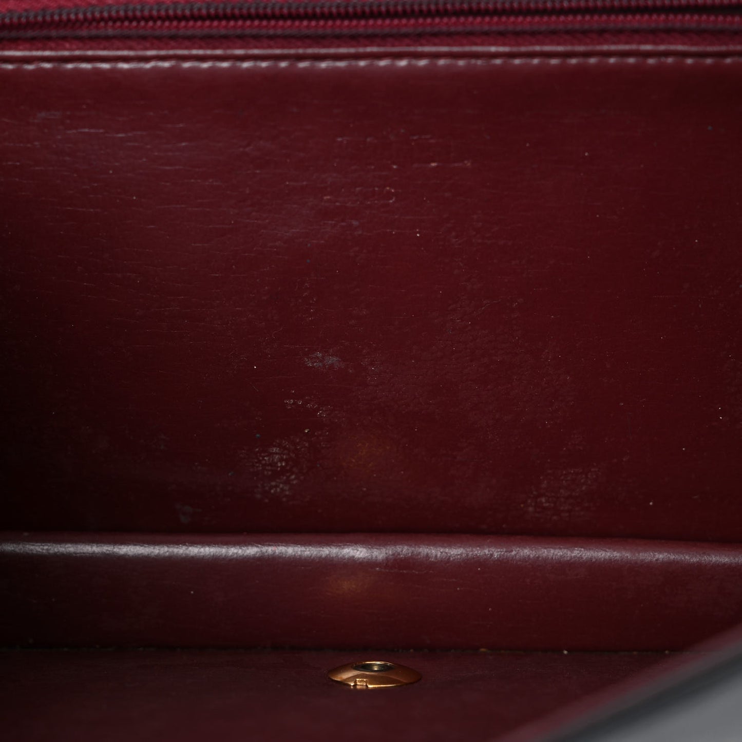 Lambskin Quilted Wallet On Chain WOC Black