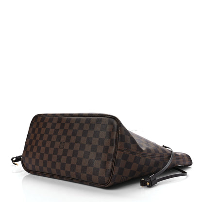 Louis Vuitton Damier Ebene Neo Neverfull MM Rose Ballerine 7 of 7