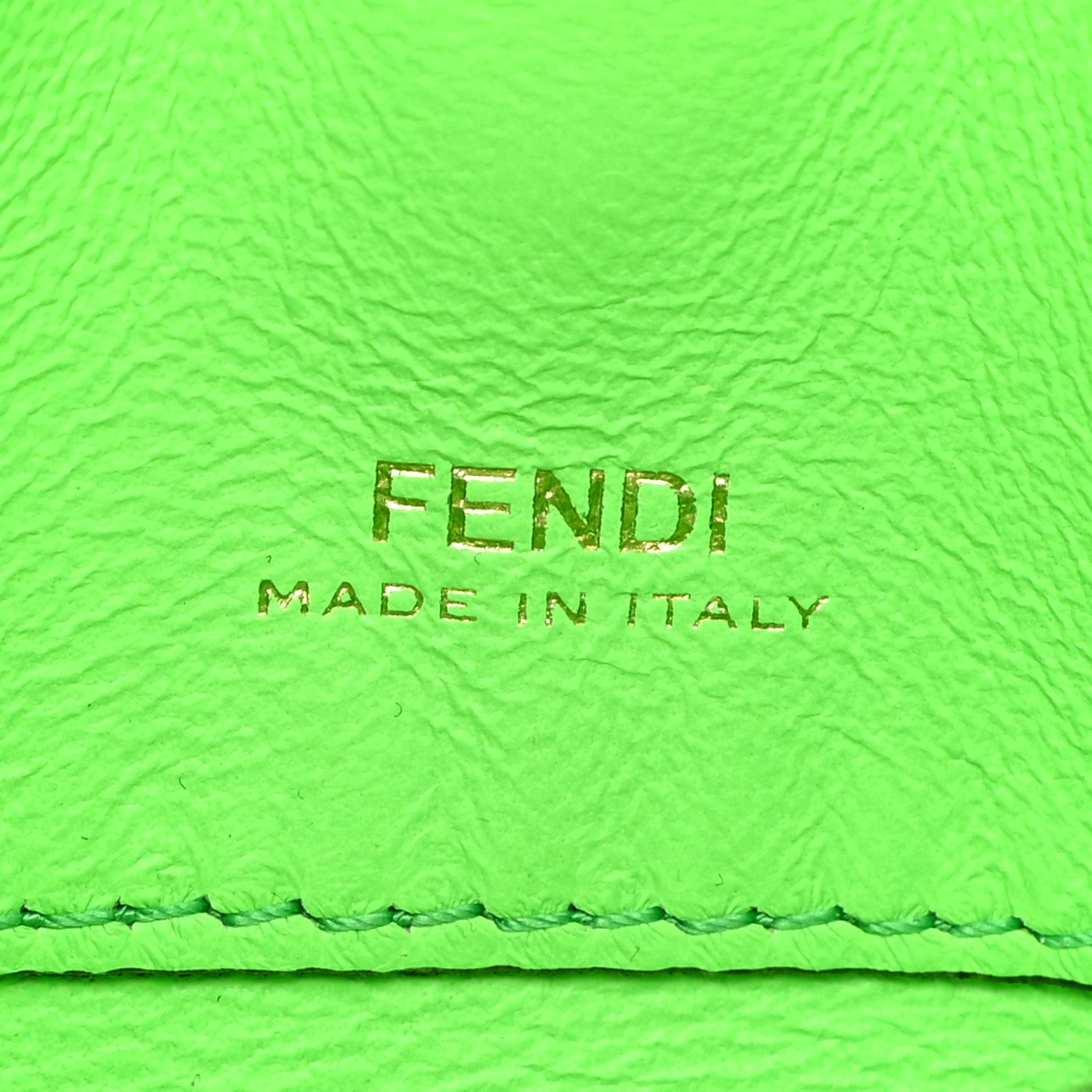 Fendi Cuoio Romano Micro Baguette Charm Latte 6 of 13