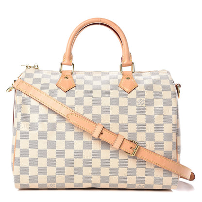 Louis Vuitton Damier Azur Speedy Bandouliere 30 1 of 9
