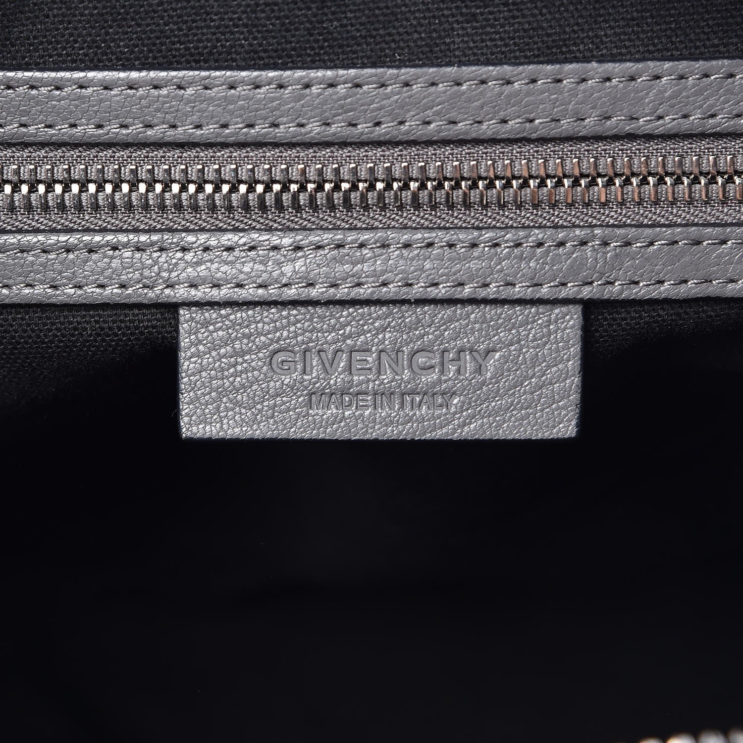 Givenchy Sugar Goatskin Medium Antigona Dark Grey 7 of 10