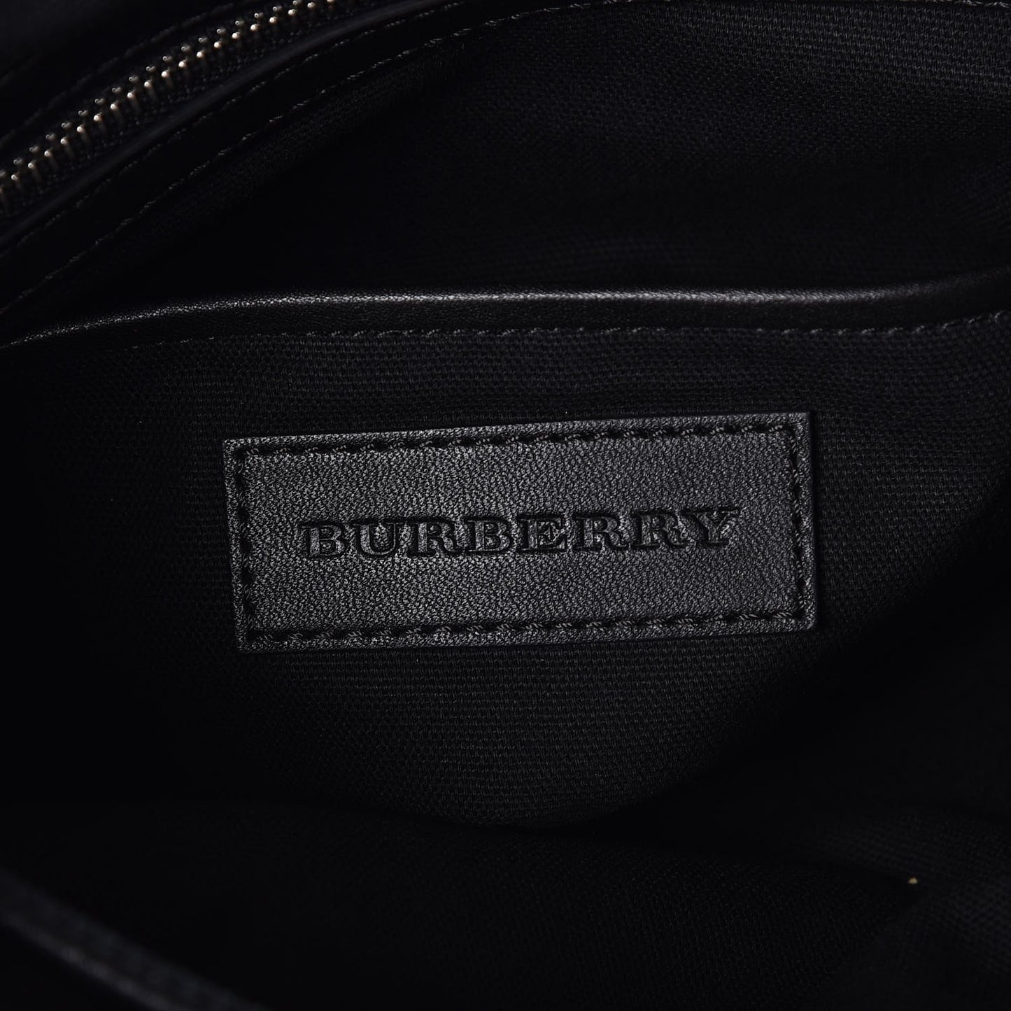 Canvas Mega Check Medium Rucksack Backpack Black