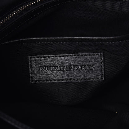 Burberry Canvas Mega Check Medium Rucksack Backpack Black 6 of 8