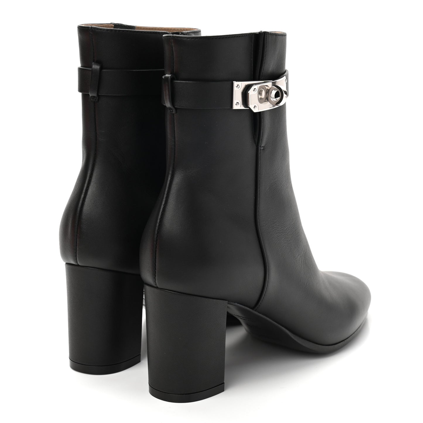 Calfskin Saint Germain Ankle Boots 35.5 Black