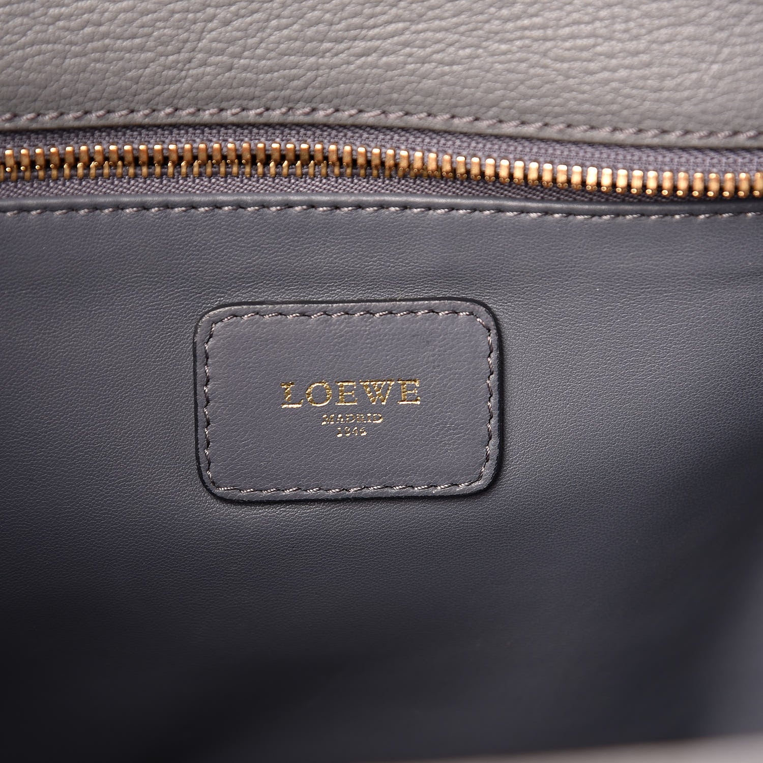 Loewe Calfskin Amazona 36 Grey 6 of 11