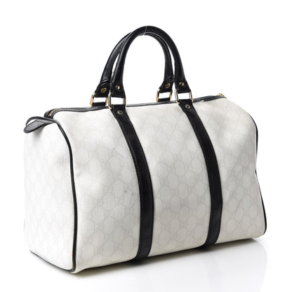 Gucci GG Plus Monogram Medium Joy Boston White Black 3 of 17