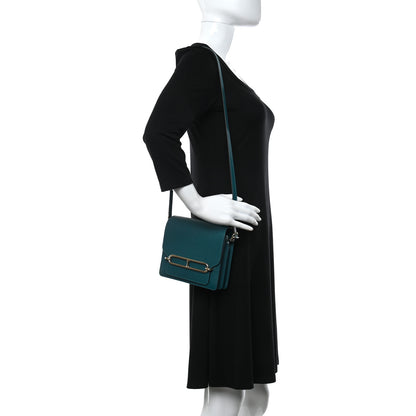 Hermes Evercolor Mini Sac Roulis Vert Bosphore 2 of 8