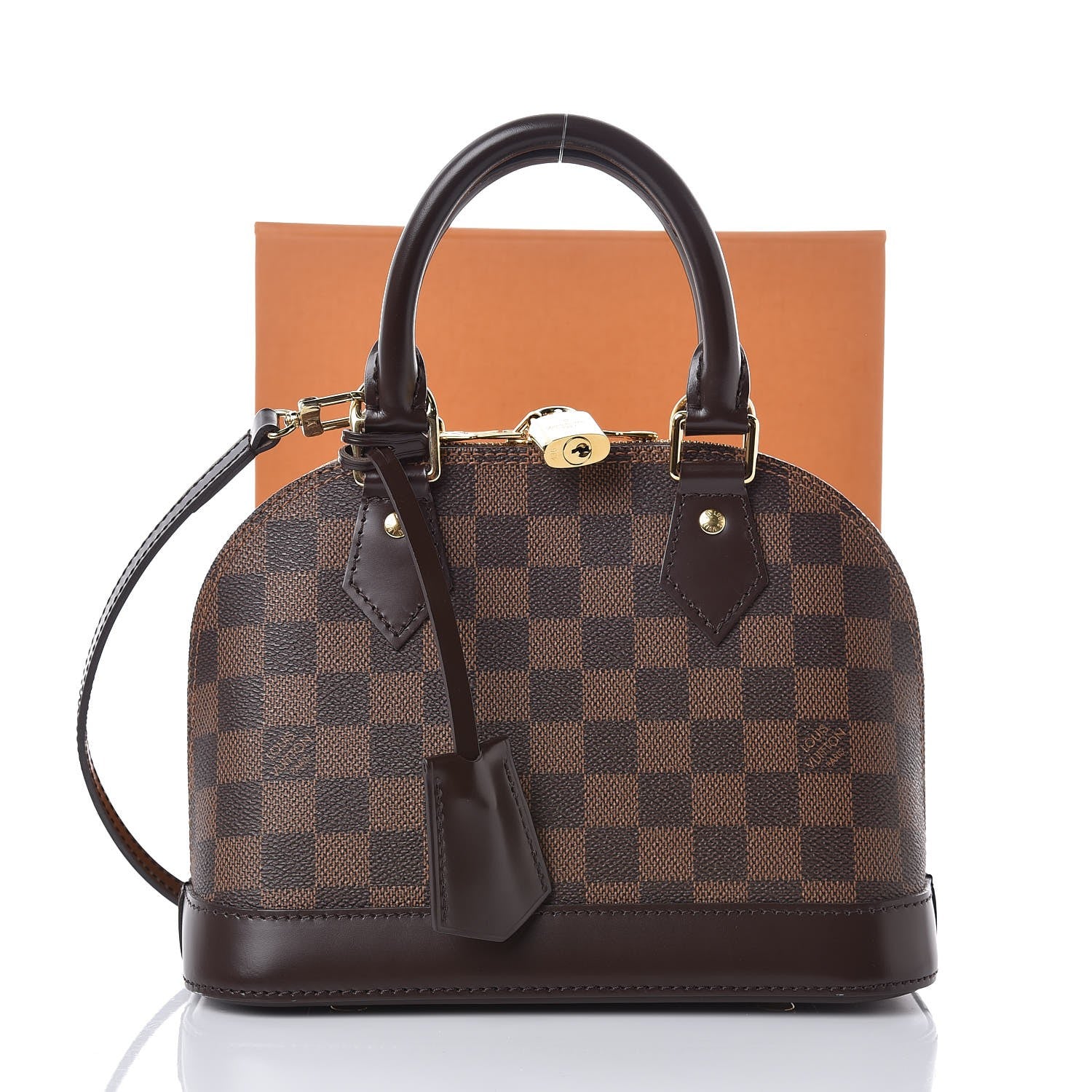 Louis Vuitton Damier Ebene Alma BB 7 of 7