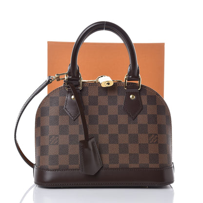 Louis Vuitton Damier Ebene Alma BB 7 of 7