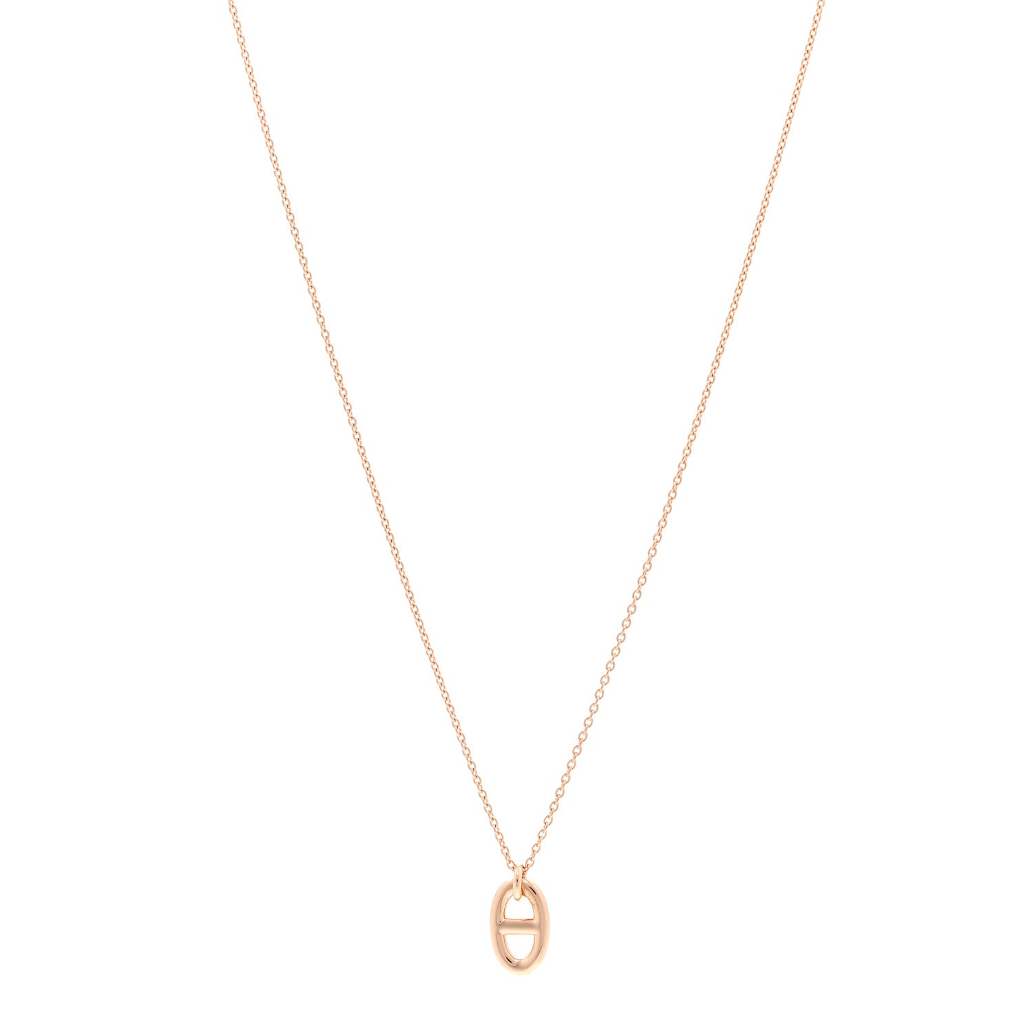Hermes 18K Rose Gold PM Farandole Pendant Necklace 1 of 6