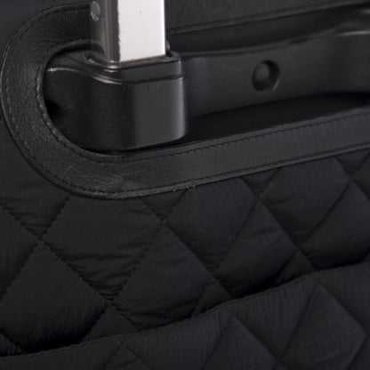 Chanel Nylon Quilted Coco Cocoon Trolley Black 16 of 20