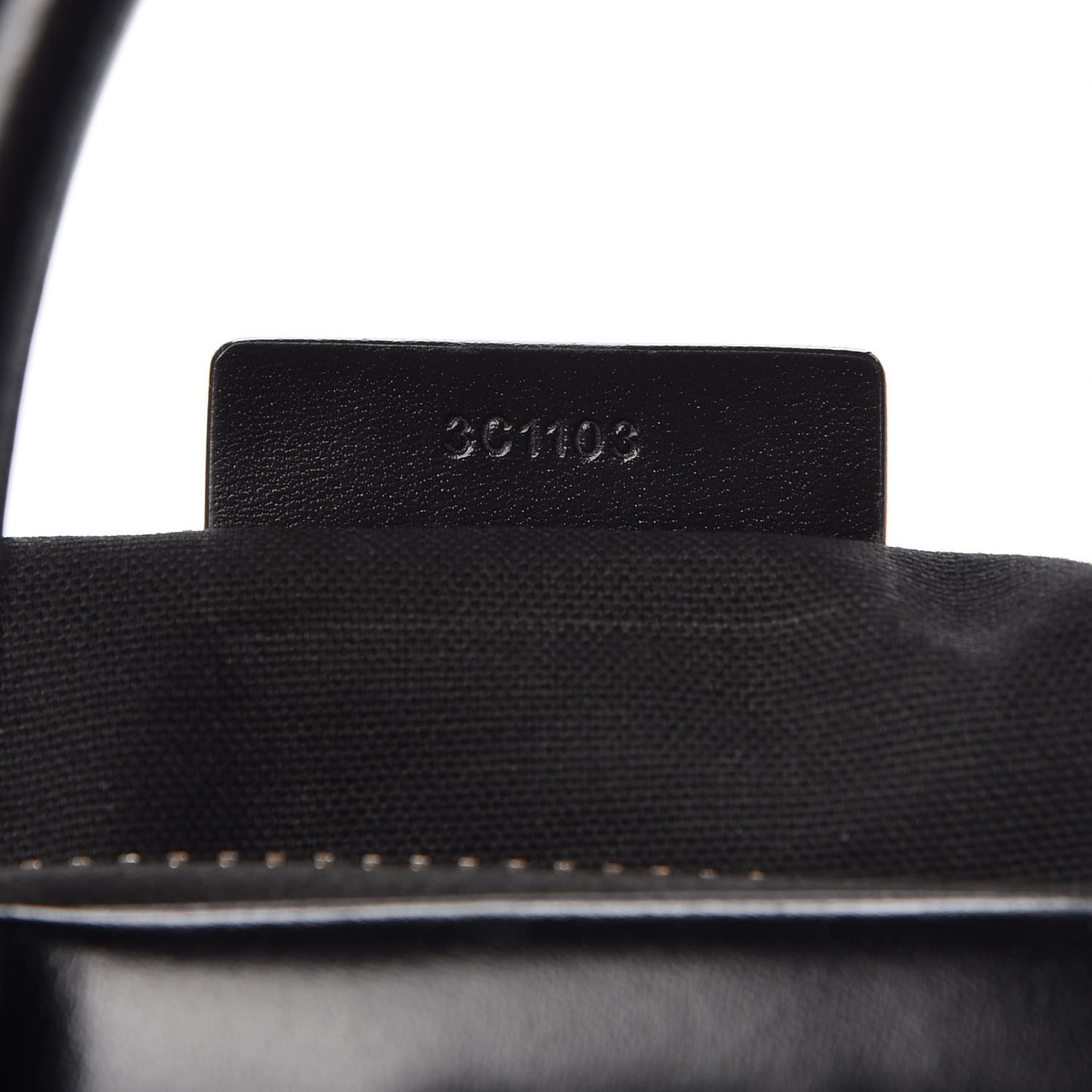 Shiny Lord Calfskin Small Antigona Black