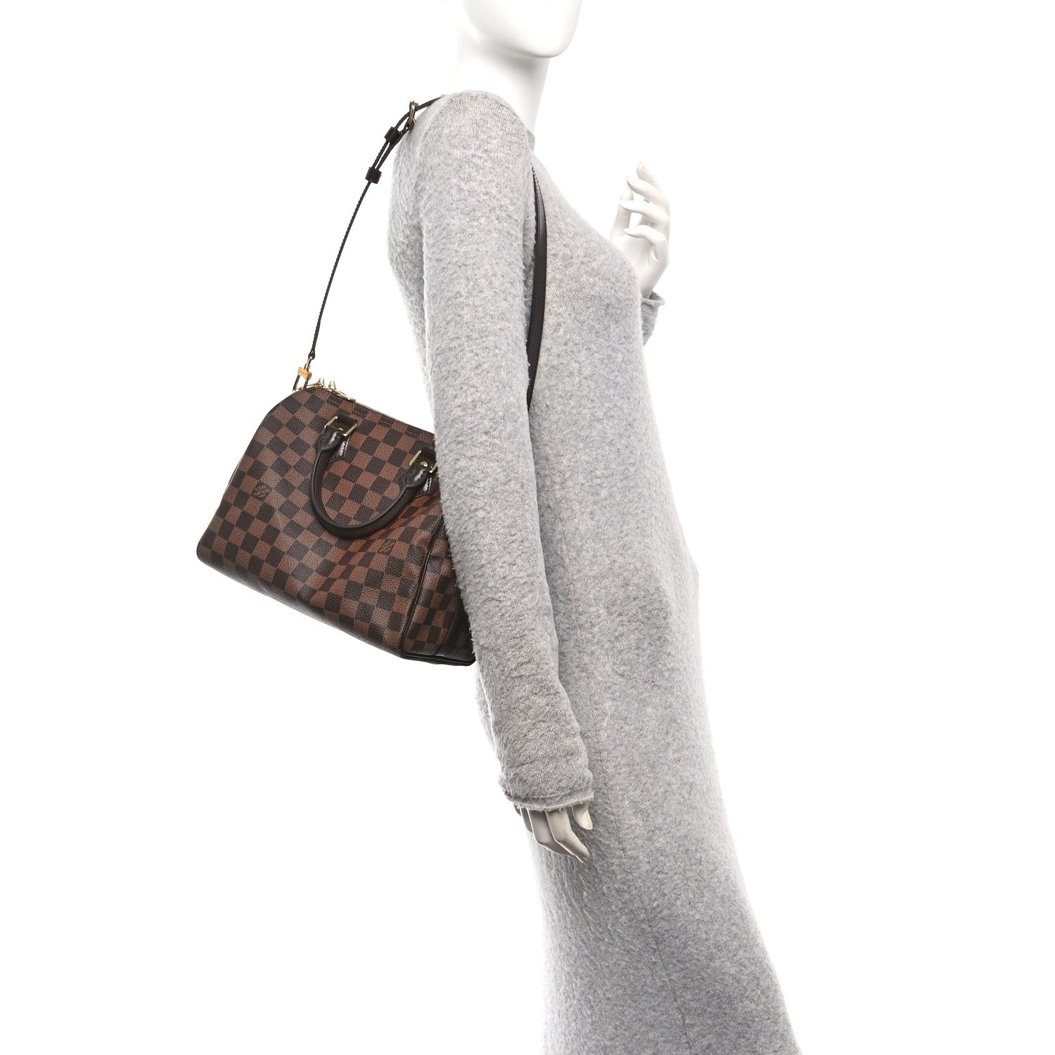 Louis Vuitton Damier Ebene Speedy Bandouliere 25 2 of 11