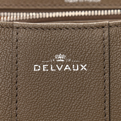 Delvaux Rodeo Calfskin PM Brillant Satchel Taupe 6 of 10